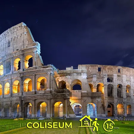 The Trendiest House Just Few Steps From The Colosseum Apartment